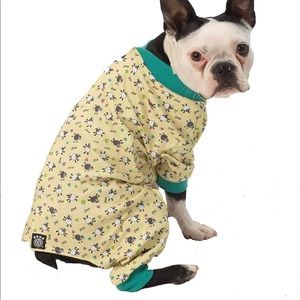 Petrageous Sz XS dog pajamas yellow sheep New